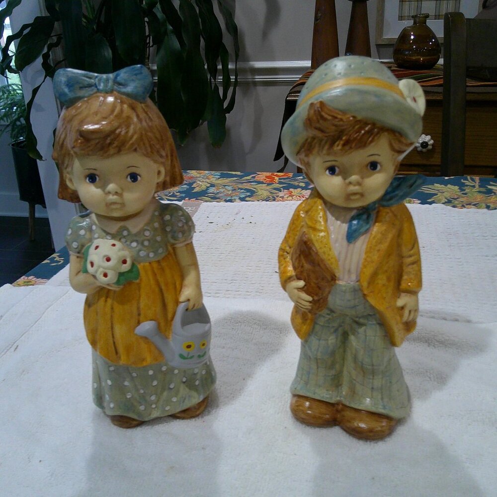 Hand Painted Ceramic Figurines